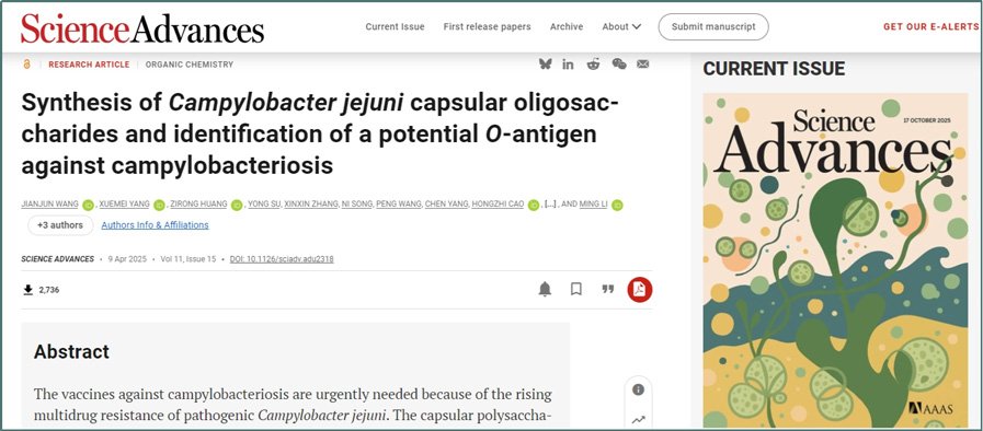 “糖衣”疫苗突破耐药菌防线
