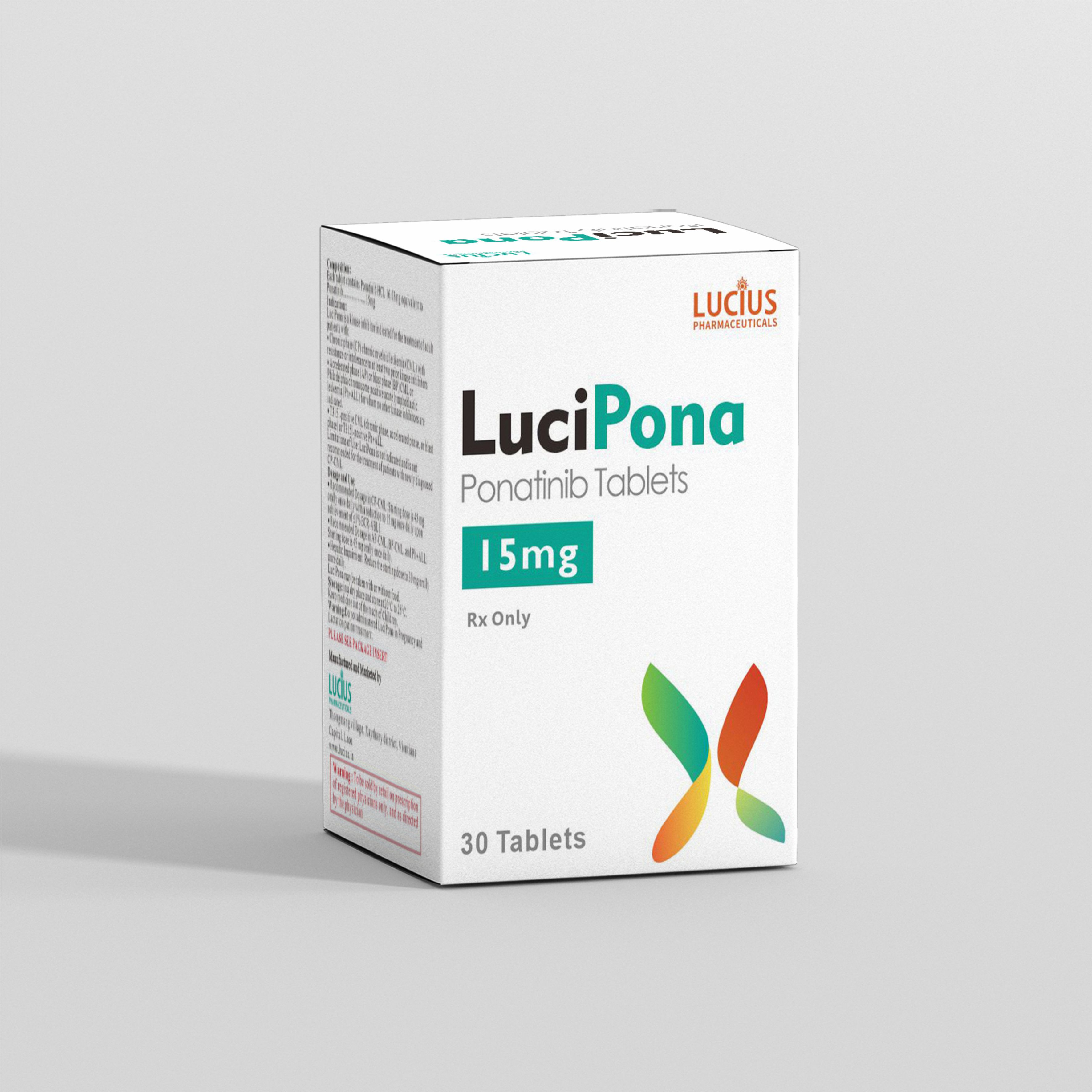 普纳替尼片（LuciPona）15mg