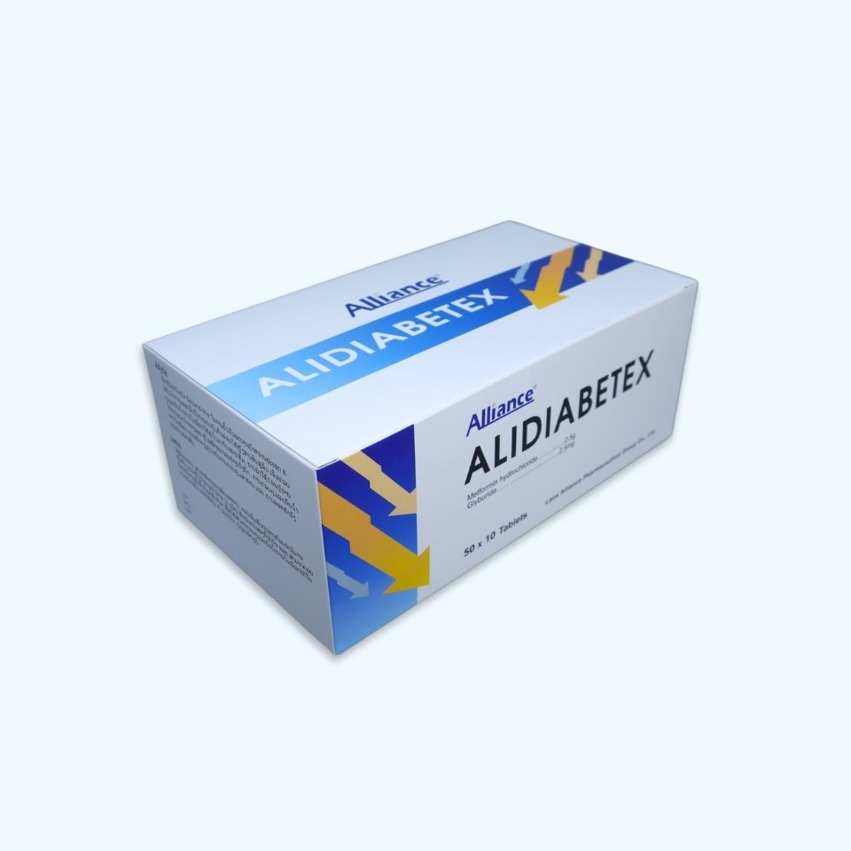 二甲双胍格列本脲片ALIDIABETEX